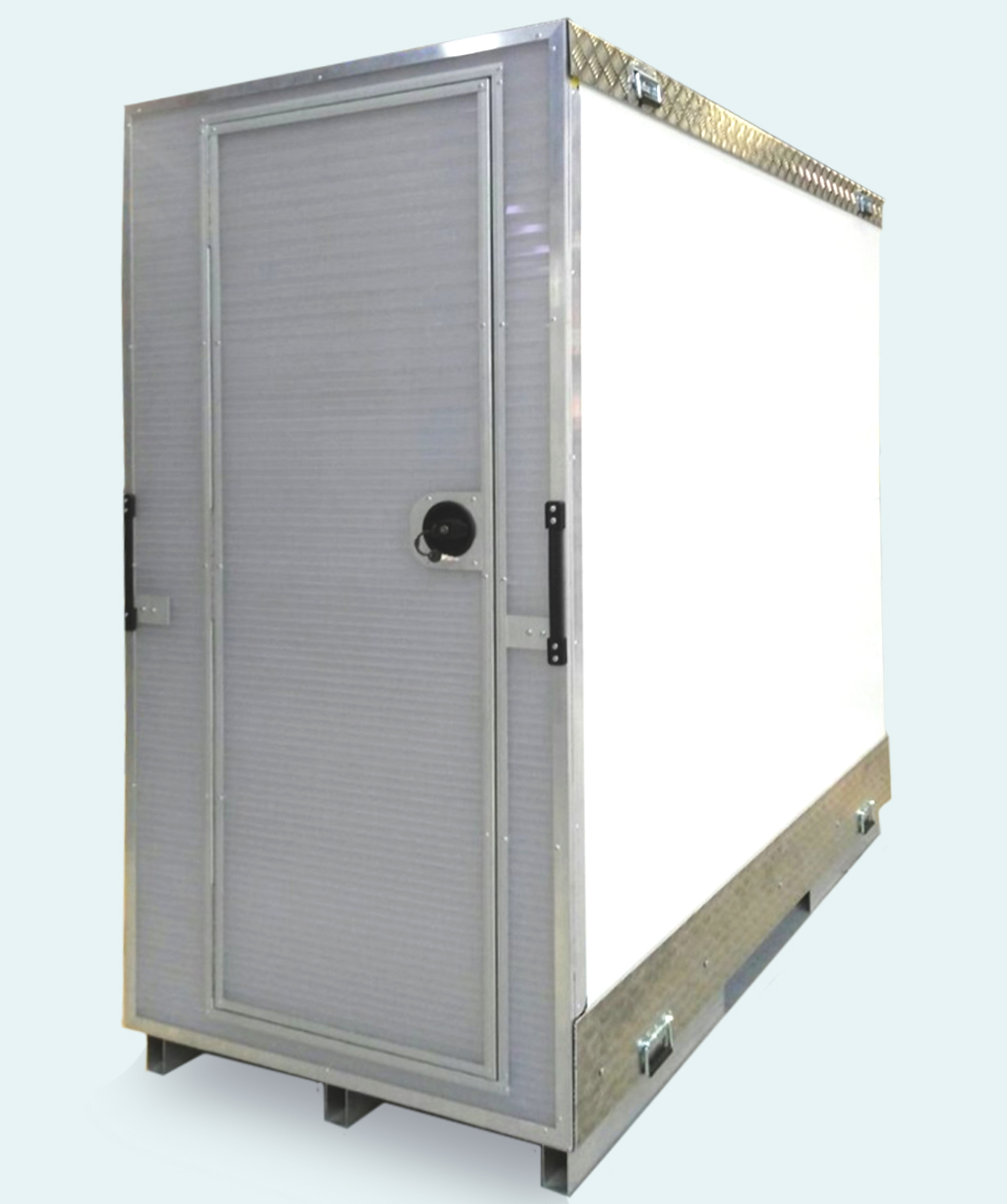 Unidad de Descontaminación de amianto Semi Desmontable modelo 220/10