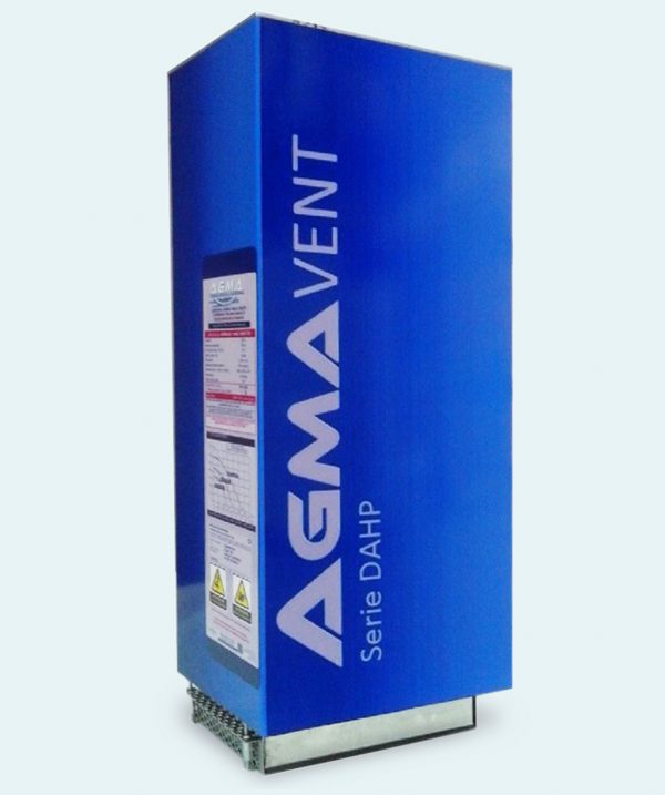 Equipo depresor de aire modelo DAH-V de la serie vertical. AGMA